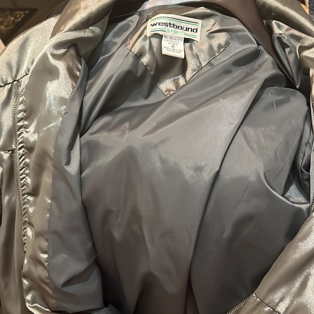 Westbound Sport Medium Grey/Silver Shimmer Jacket - Picture 9 of 9